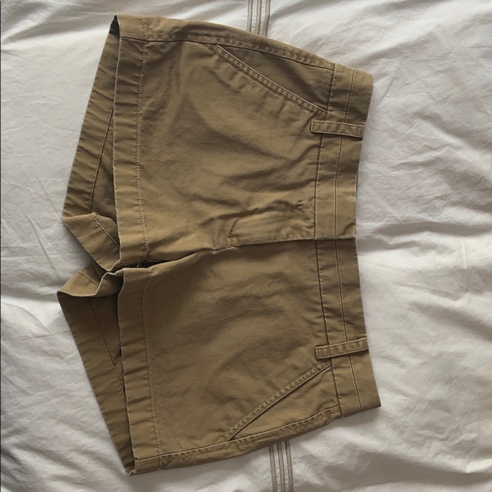 J. Crew khaki chino shorts